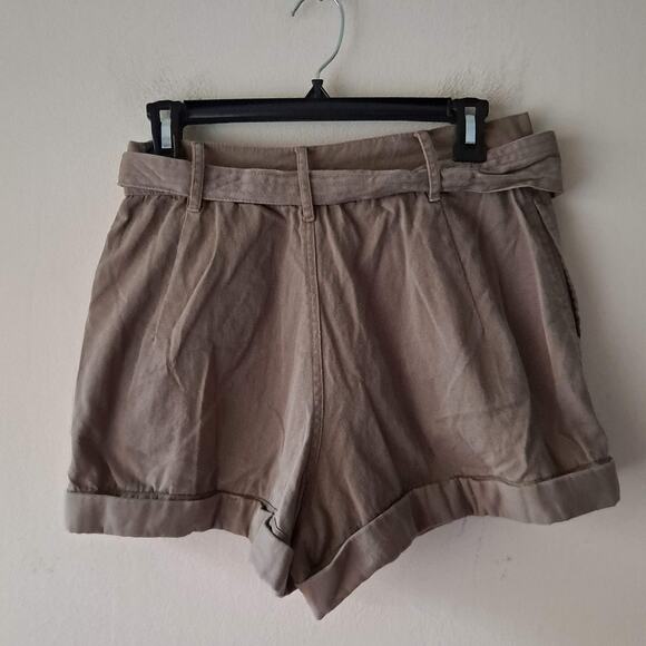 Billabong Day After Day Shorts High Waist Belted Bayleaf Green Womens Size 29 - Picture 7 of 15